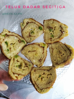 Foto resep Telur Dadar Segitiga