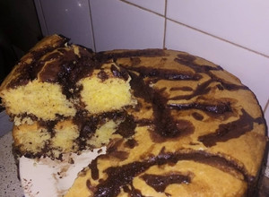 Una foto de Torta marmolada