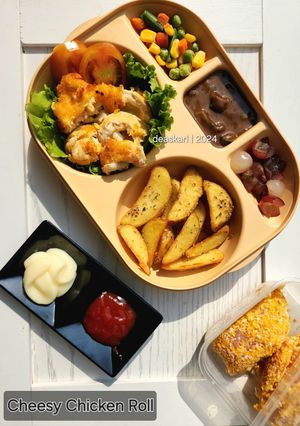 Foto resep Cheesy Chicken Roll