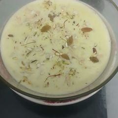 A picture of Sabut dana makhana kheer.