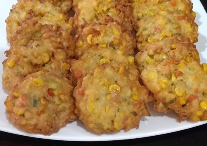 Cara Memasak Bakwan jagung empuk dan enak Wajib Dicoba