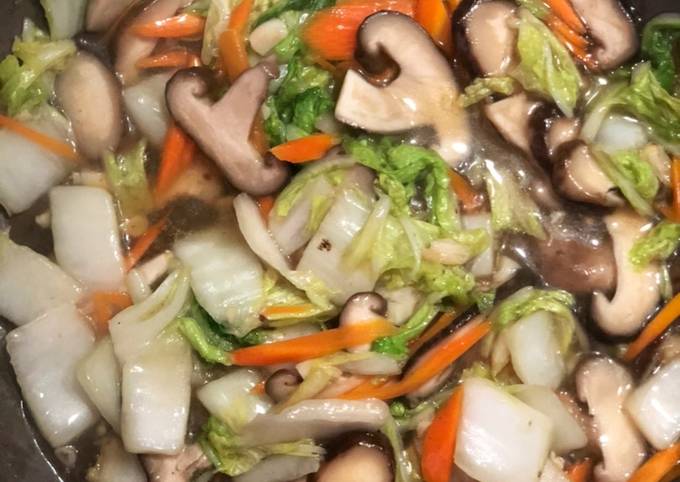 Simple Way to Make Award-winning Stir-Fried Napa Cabbage (Wongbok)