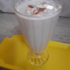 Sitaphal milkshake A picture of Sitaphal milkshake.