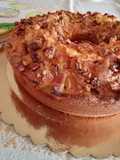 Ciambellone di mele con crumble di noci😋