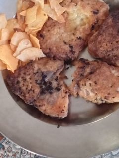 عکسی از دستور ماهی کنتاکی با سبزی