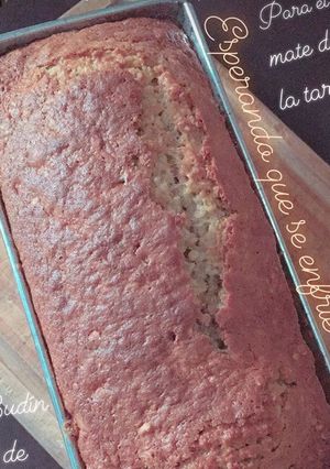 Una foto de Budín de manzana 🍎 y avena