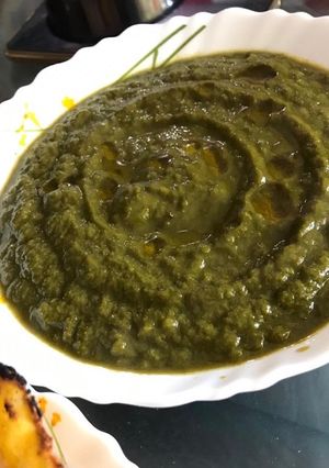 A picture of Sarson ka Saag.