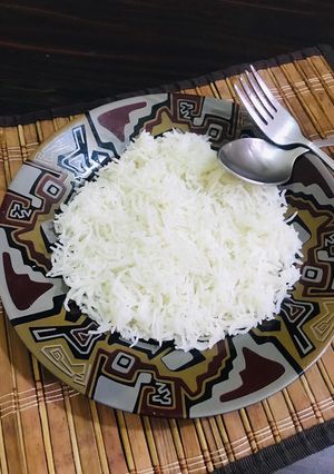 A picture of Boiled rice.