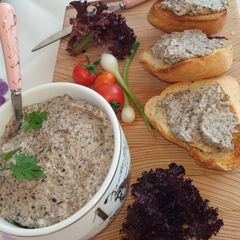 A picture of Most delicious Mushroom pate.