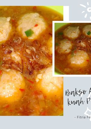 Foto resep 42. Bakso Ayam Kuah Pedas (Blender)
