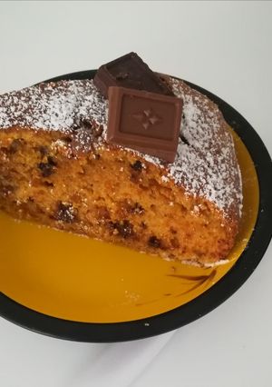Foto di Torta di carote con scaglie di cioccolato
