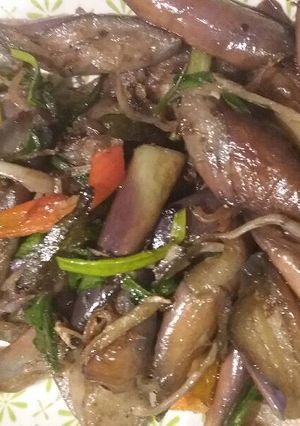 Foto resep Terong Tumis Teri