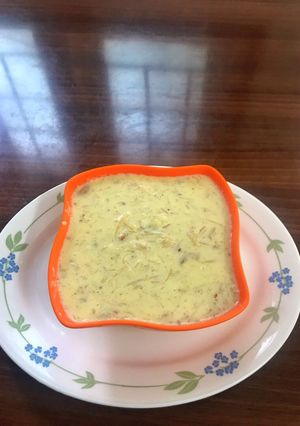 A picture of Seviya kheer(vermicelli kheer).