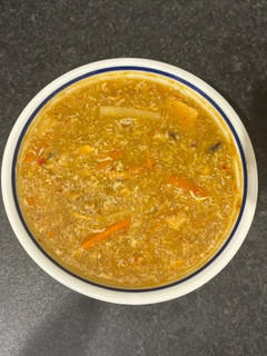Kínai csípős-savanyú leves recept fotója