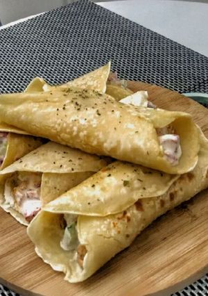 Töltött palacsintatészta recept fotója