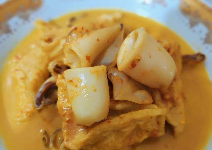 Resep Gulai Cumi Tahu Oleh Mona Wulan Cookpad