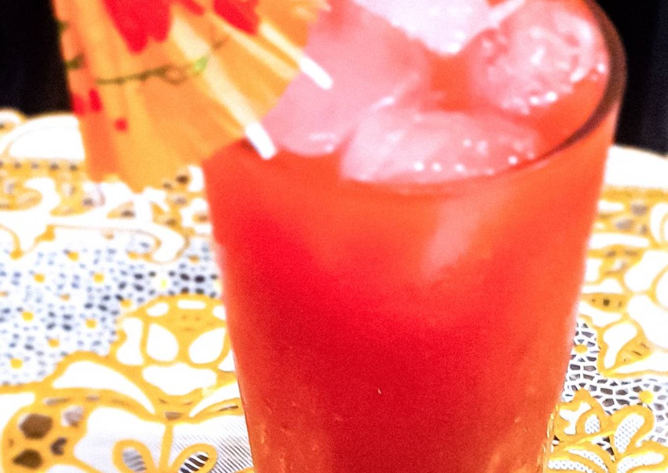Water melon mint juice