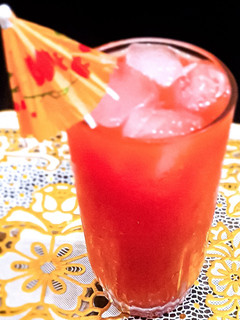 A picture of Water melon mint juice.