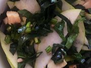 Una foto de arroz peras