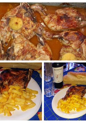 Una foto de Pollo a la barbacoa