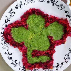 A picture of Mix salad Dosa.