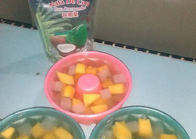 Jelly mangga nata de coco