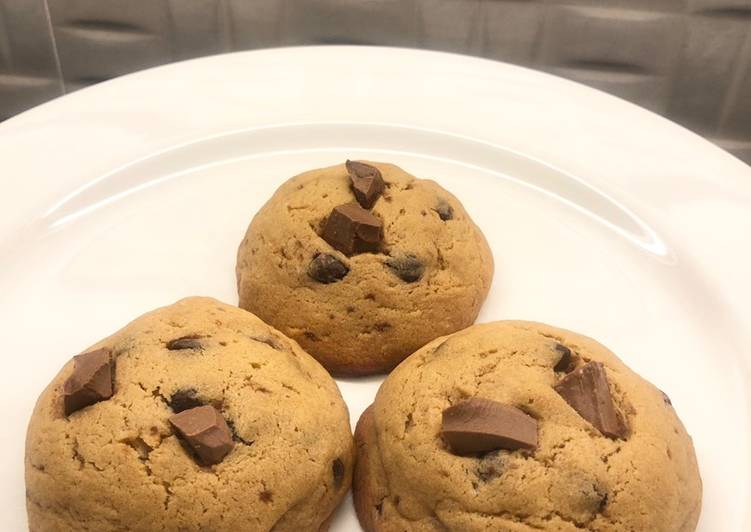 Cadbury/Nutella Chocolate Chip Cookies