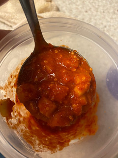 Una foto de Salsa de pepino para pozole