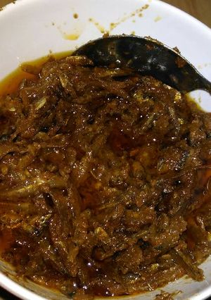 Foto resep Sambel teri pedas gurih
