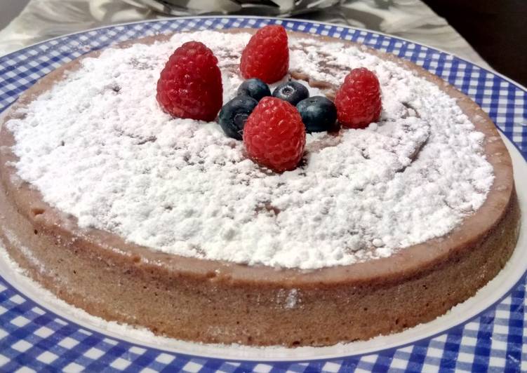 Tarta Bizcocho de Chocolate y Canela Exprés
