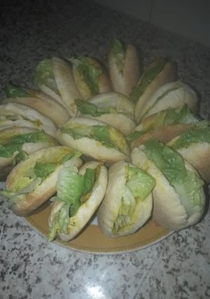 صورة لوصفة خبز البطبوط بالخضر
