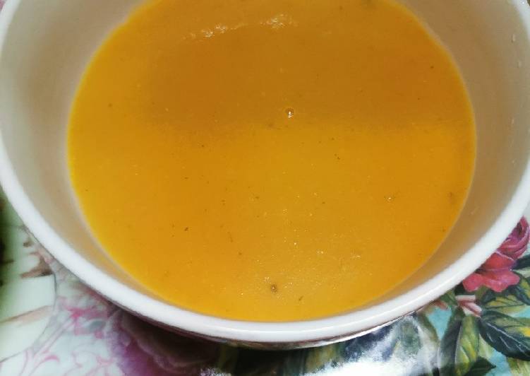 شوربة الجزر بالبطاطا