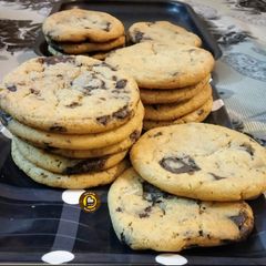 A picture of Chocolate chip cookies.