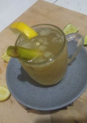 Foto resep Es Monpisre (Lemon Jeruk Nipis Sereh) ala Sumarmi Bejo