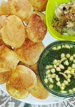 आटा - गोलगप्पे (Aata - golgappe recipe in hindi) रेसिपी मुख्य फोटो
