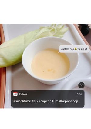 Hình của món Custard ngô 🌽 sữa công thức.