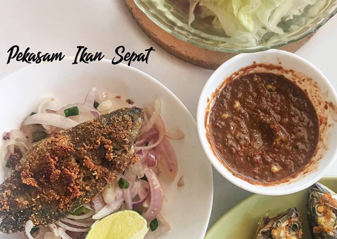 Pekasam ikan goreng talapia resepi resep bawang myresipi halia masakan khas