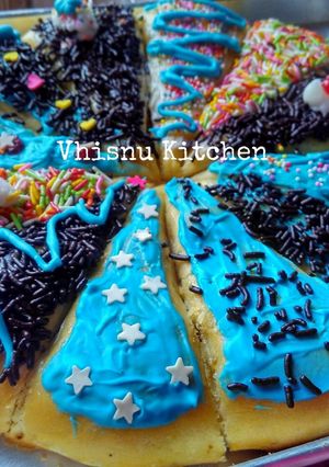 Foto resep Donat Pizza Ubi (eggless)