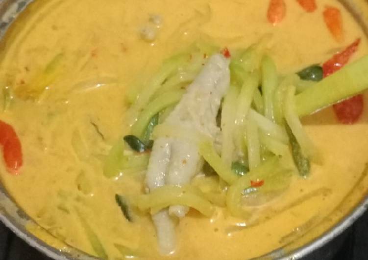 Sayur Lodeh Labu Siam