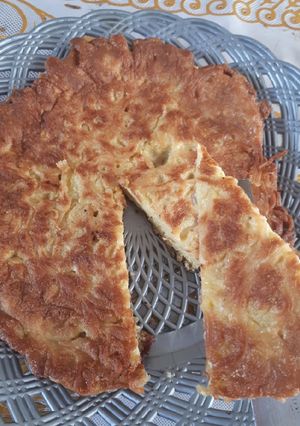 Foto resep Dadar telor mie instan ala pizza