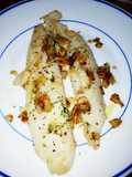 Filete de panga con ajos a la plancha