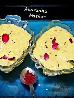 सामा केसरी खीर-Sama Kesari Kheer Recipe in hindi) रेसिपी मुख्य फोटो