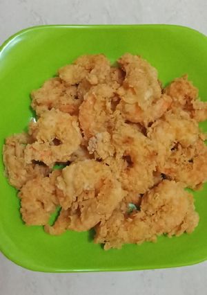 Foto resep Udang goreng tepung renyah