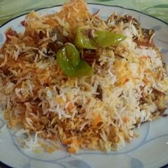 A picture of Sindhi Biryani.