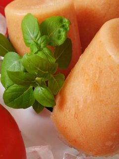 Una foto de Polos de gazpacho (con y sin Thermomix)