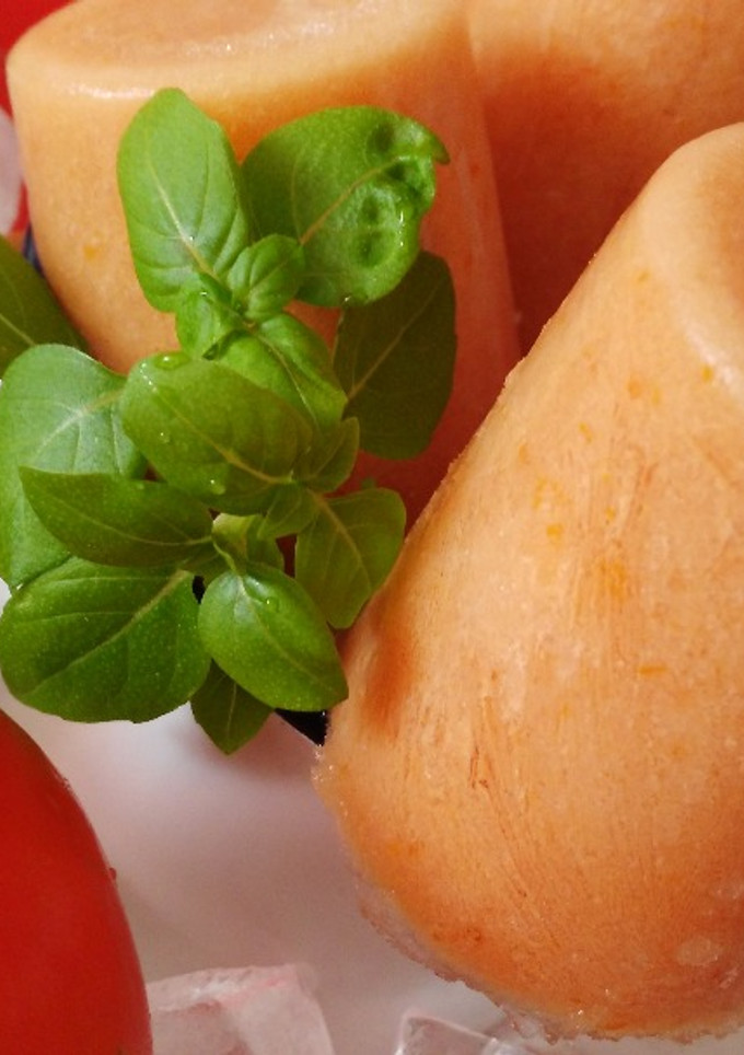 Una foto de Polos de gazpacho (con y sin Thermomix)