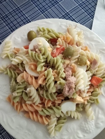 Receta Ensalada de pasta  que Delicioso