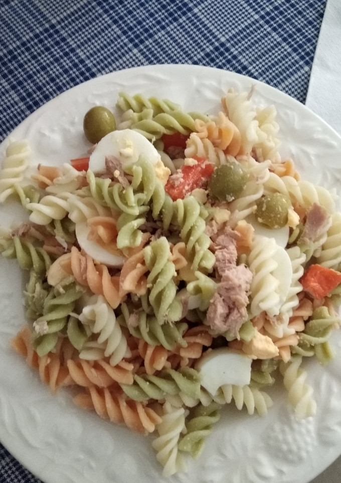 Una foto de Ensalada de pasta