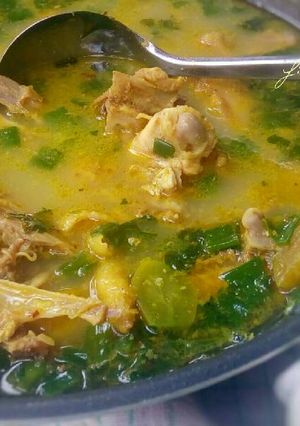 Foto resep Sop kuning Ayam kampung 😁😘 menu anak