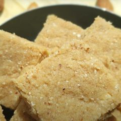 A picture of Healthy Wheat and Almond flour Sukhdi | Gujarati Sukhdi | Soft Sukhdi recipe | Gudpapri | golpapdi.